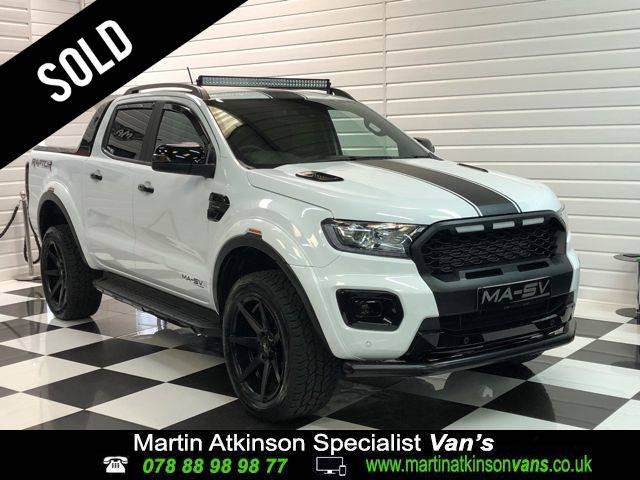 Ford Ranger Wildtrak 2.0 BiTurbo EcoBlue MA-SV Edition 213BHP Pick Up Diesel Frozen White