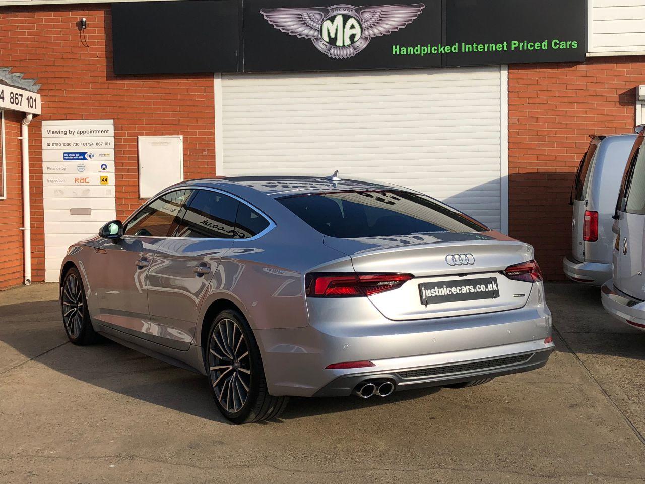 Audi A5 3.0 V6 TDi S-Line Quattro Sportback S-Tronic Automatic 286BHP Hatchback Diesel Floret Silver Metallic