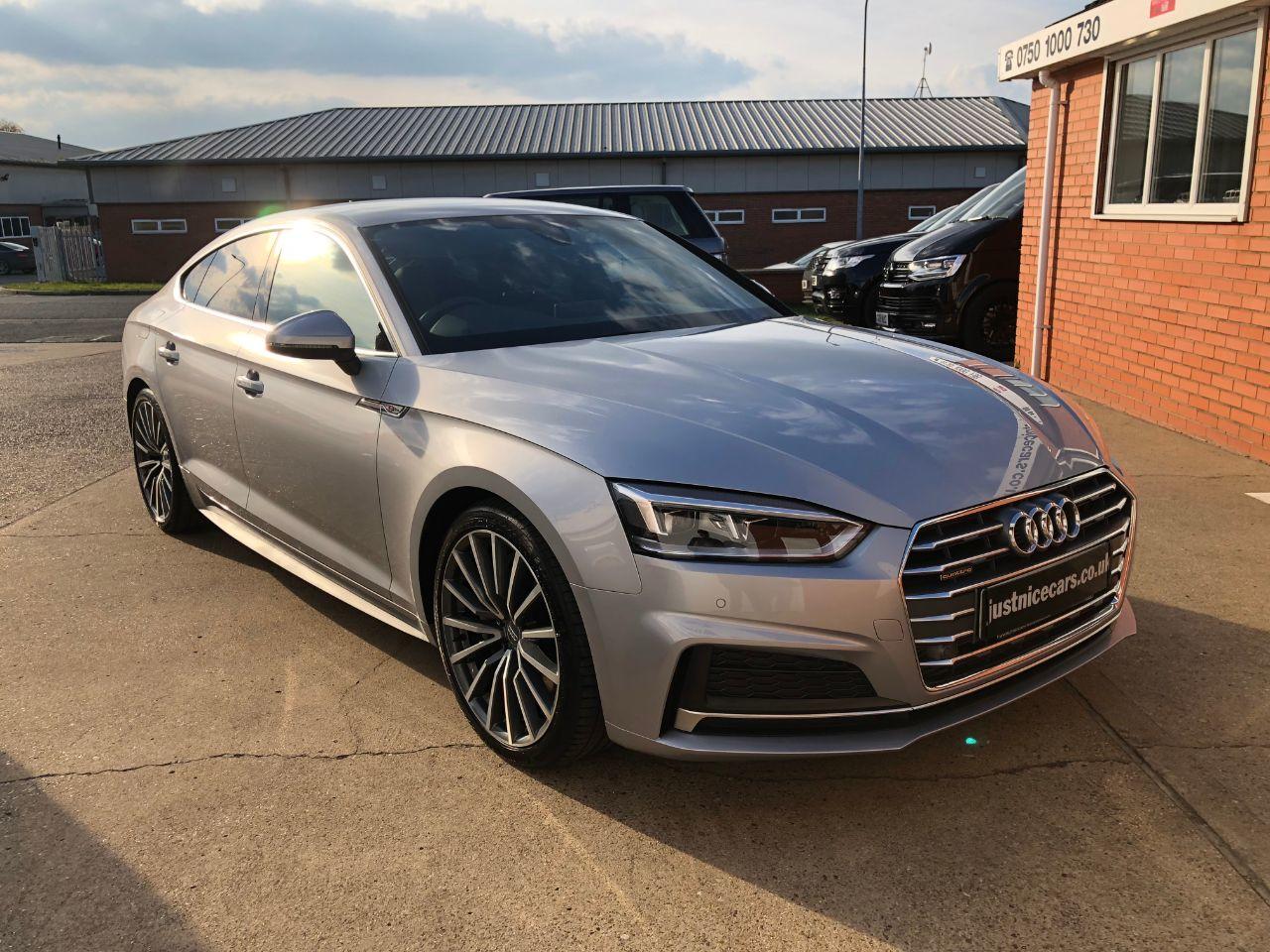 Audi A5 3.0 V6 TDi S-Line Quattro Sportback S-Tronic Automatic 286BHP Hatchback Diesel Floret Silver Metallic