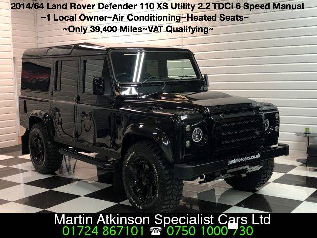 2014 Land Rover Defender 110 XS Utility 2.2 TDCi 5 Seater Manual Diesel