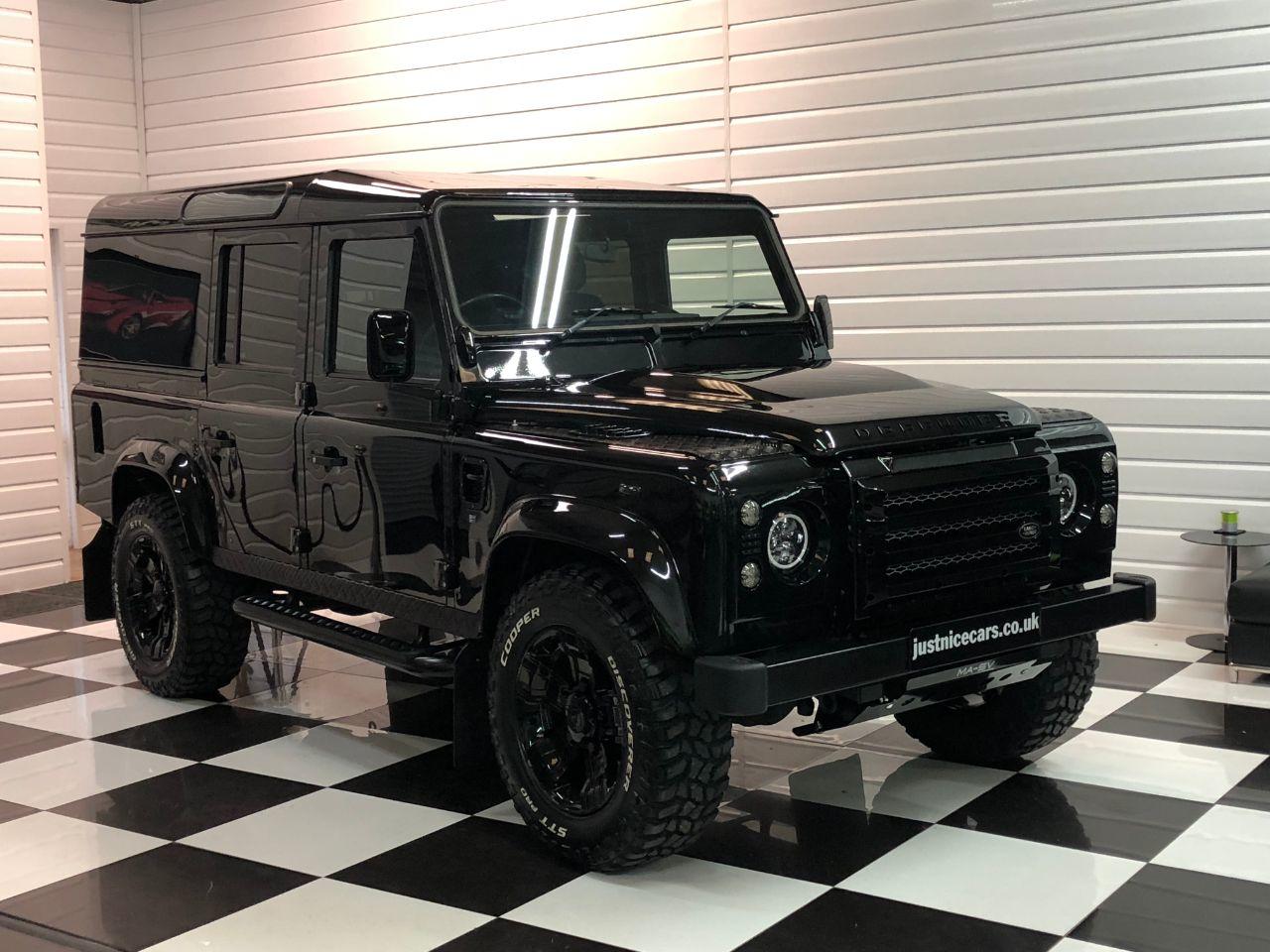 Land Rover Defender 110 XS Utility 2.2 TDCi 5 Seater Manual Diesel Combi Van Diesel Santorini Black