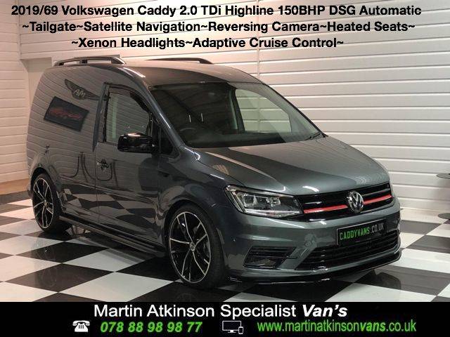 2019 Volkswagen Caddy Volkswagen Caddy 2.0 TDI BlueMotion Tech 150 DSG Highline Nav Van