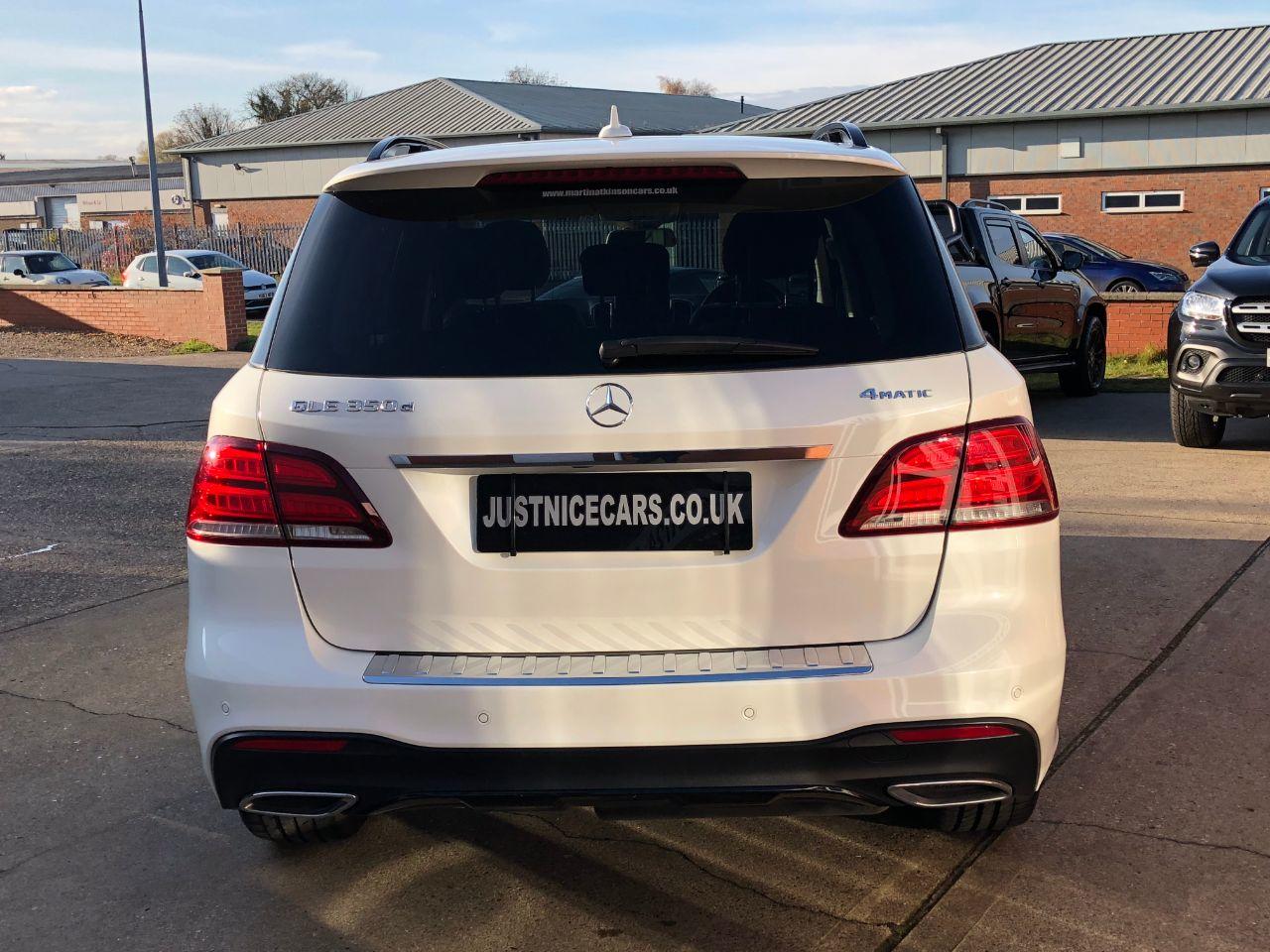 Mercedes-Benz GLE GLE350d 3.0 V6 AMG Line Premium Plus 4Matic 9G-Tronic Automatic Estate Diesel Designo Diamond White Metallic