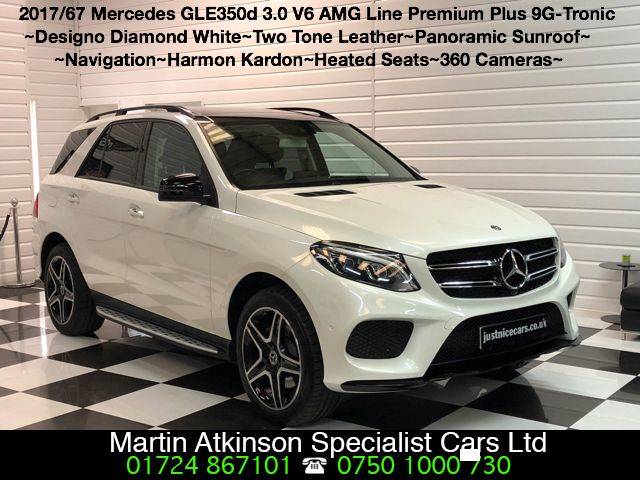 2017 Mercedes-Benz GLE GLE350d 3.0 V6 AMG Line Premium Plus 4Matic 9G-Tronic Automatic