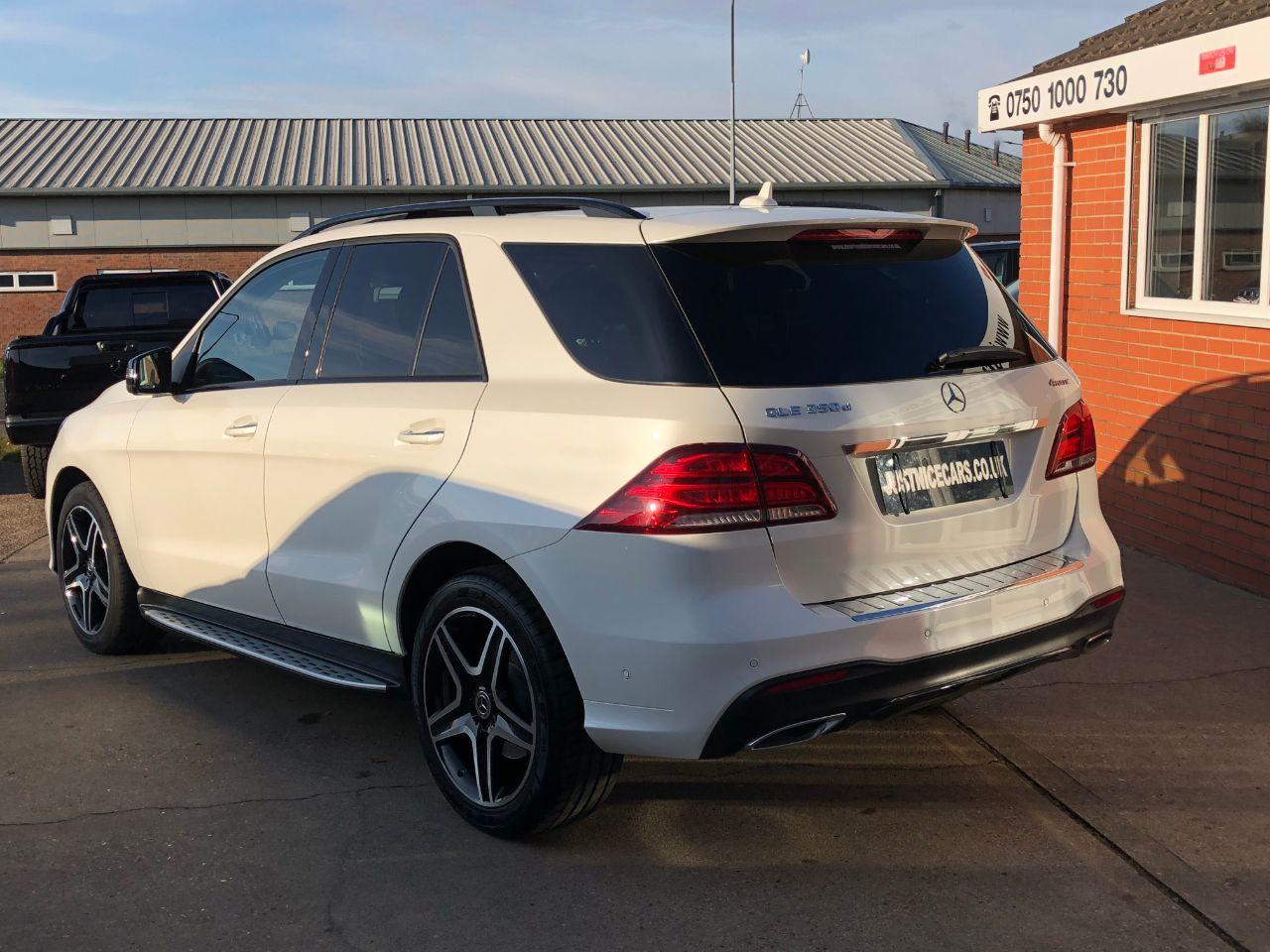 Mercedes-Benz GLE GLE350d 3.0 V6 AMG Line Premium Plus 4Matic 9G-Tronic Automatic Estate Diesel Designo Diamond White Metallic