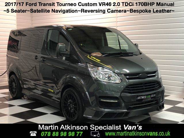 2017 Ford Tourneo Custom 2.0 VR-46 5 Seat Crew Van 170bhp