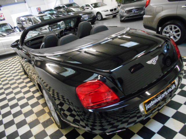 Bentley Continental GTC 6.0 W12 2dr Auto MULLINER CONVERTIBLE Convertible Petrol Black