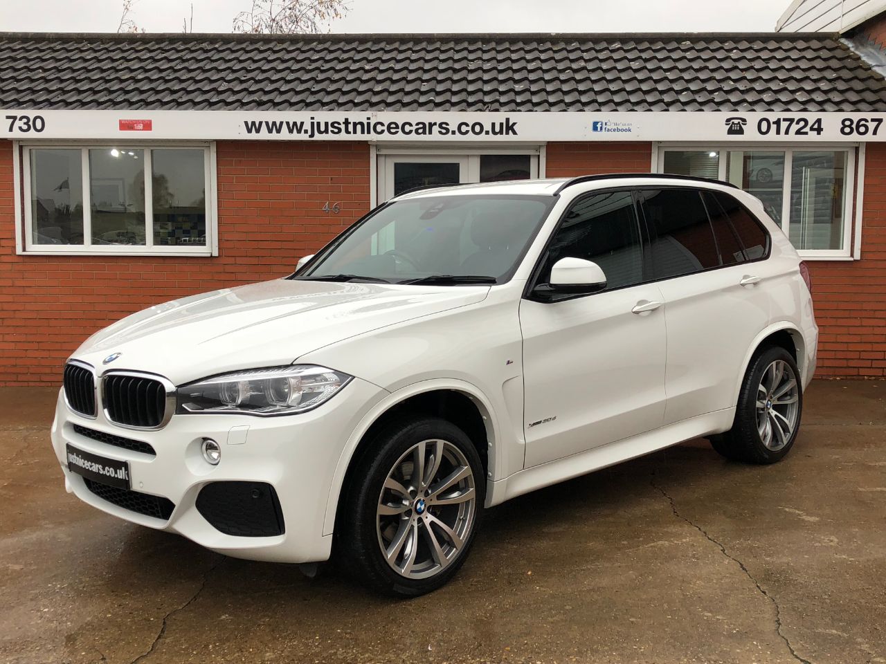 BMW X5 3.0 xDrive30d M Sport 7 Seater Automatic Estate Diesel Alpine White