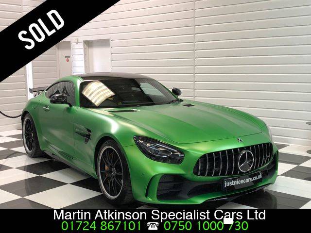 Mercedes-Benz AMG GT 4.0 GT R Premium 2dr Auto Massive Specification Coupe Petrol Amg Hell Green Magno