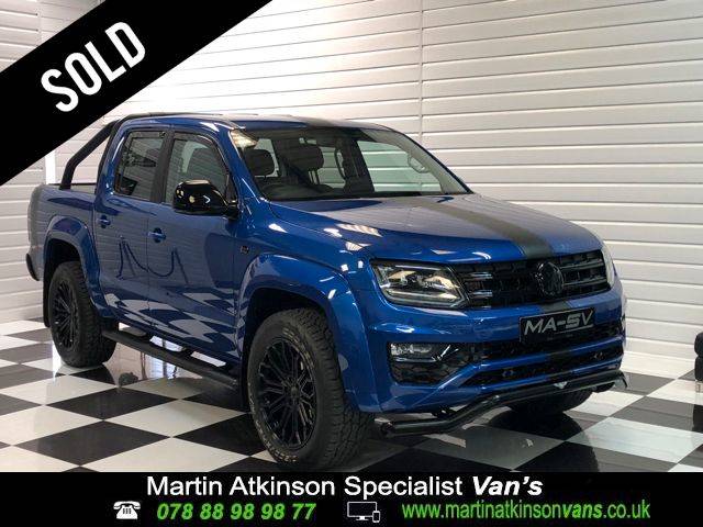 Volkswagen Amarok 3.0 V6 TDi 224 Aventura GTS Edition 4Motion Auto Pick Up Diesel Ravanna Blue