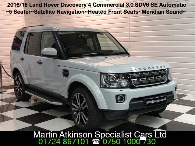 2016 Land Rover Discovery 3.0 SE Commercial SDV6 Auto