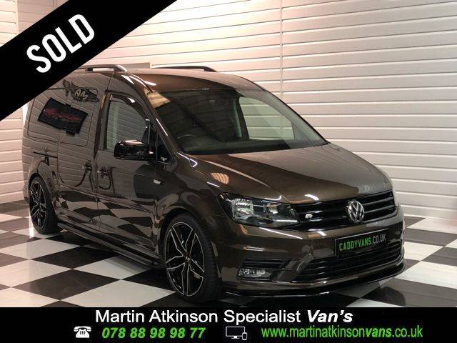 Volkswagen Caddy Maxi Life 2.0 TDi 150BHP DSG 7 Seater 5dr Combi Van Diesel Chestnut Brown