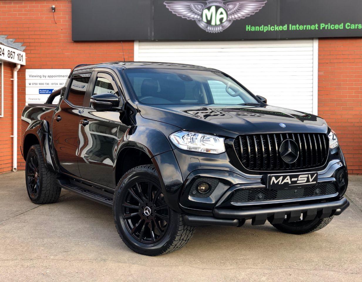 Mercedes-benz X Class 2.3 250d 4Matic Double Cab Pickup Auto MA-SV WIDEBODY Pick Up Diesel Kabana Black