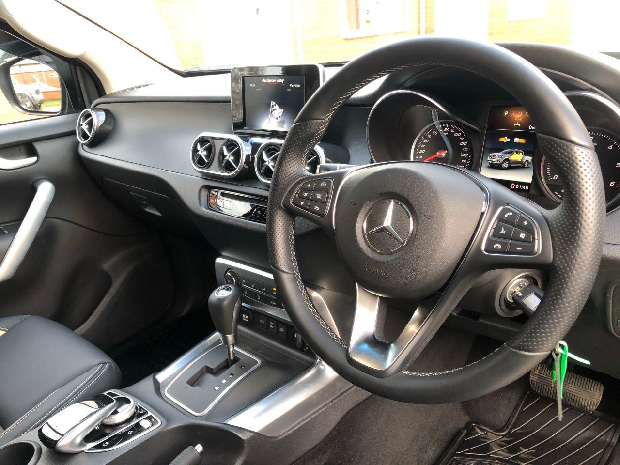 Mercedes-benz X Class 2.3 250d 4Matic Double Cab Pickup Auto MA-SV WIDEBODY Pick Up Diesel Kabana Black