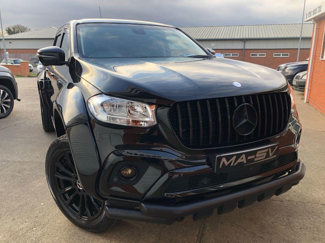 Mercedes-benz X Class 2.3 250d 4Matic Double Cab Pickup Auto MA-SV WIDEBODY Pick Up Diesel Kabana Black